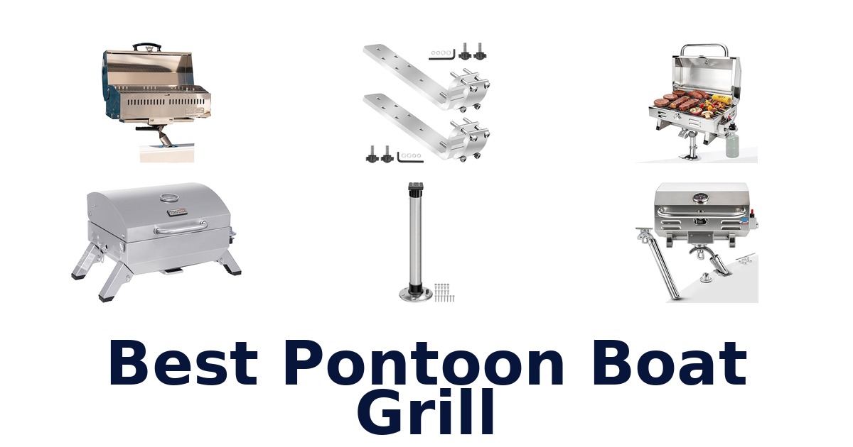 best pontoon boat grill