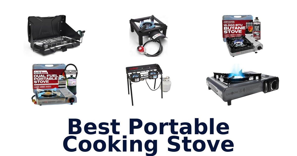 best portable cooking stove