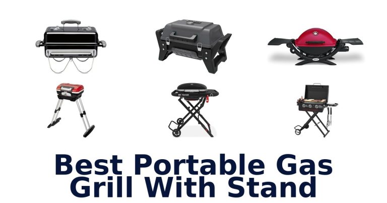 best portable gas grill with stand