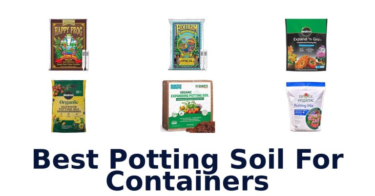 best potting soil for containers