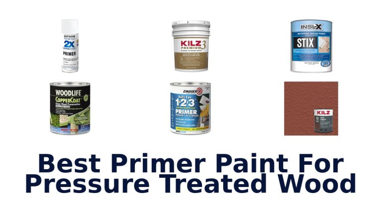 best primer paint for pressure treated wood