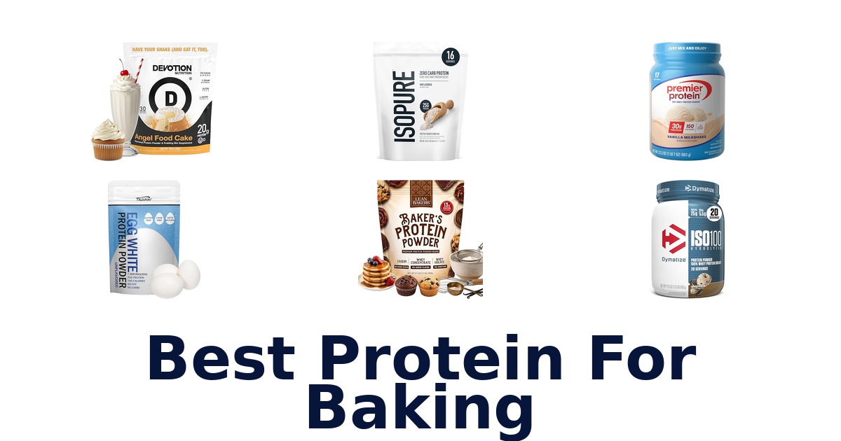 best protein for baking