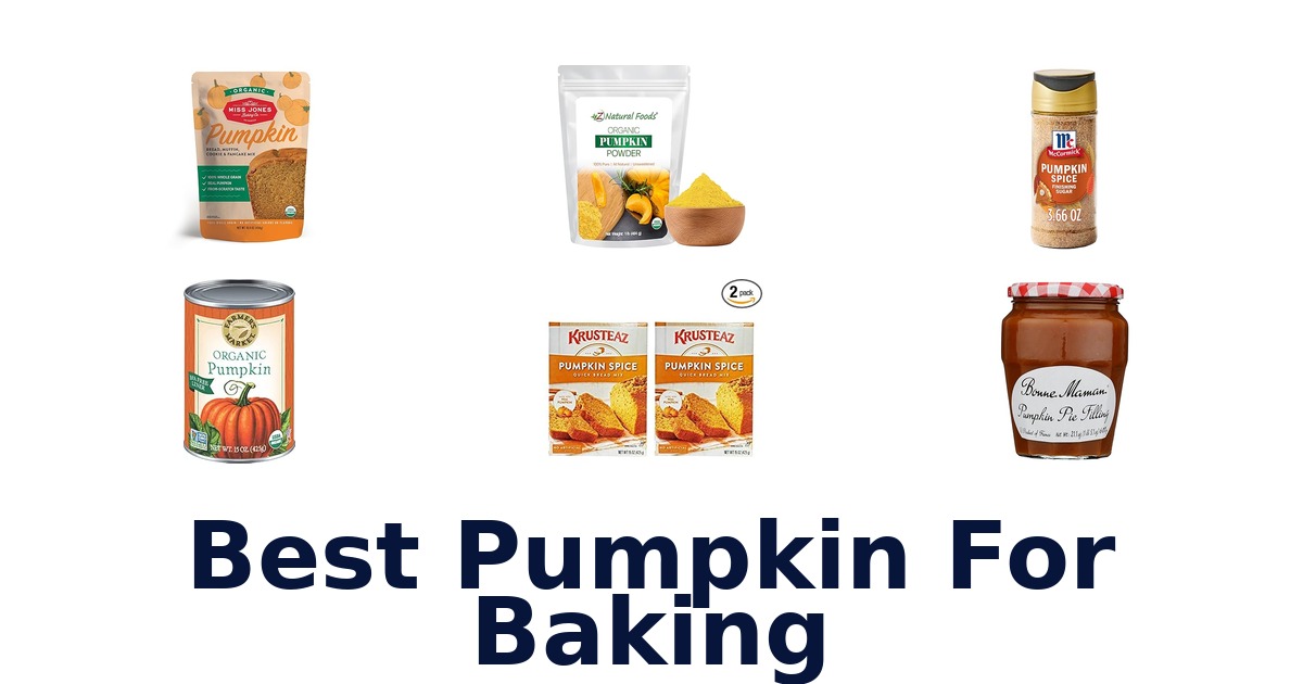 best pumpkin for baking