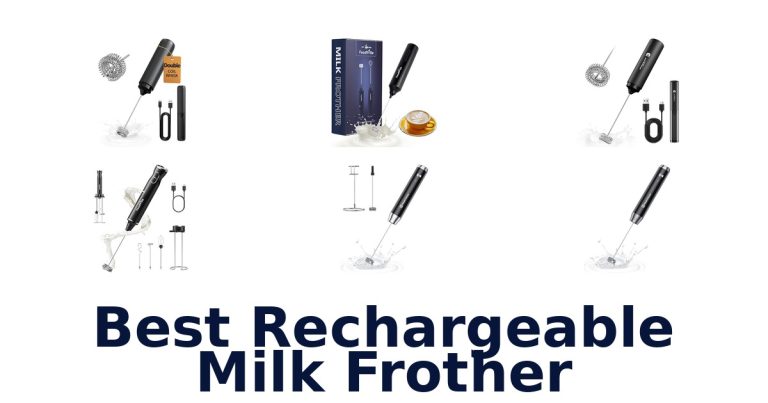 best rechargeable milk frother