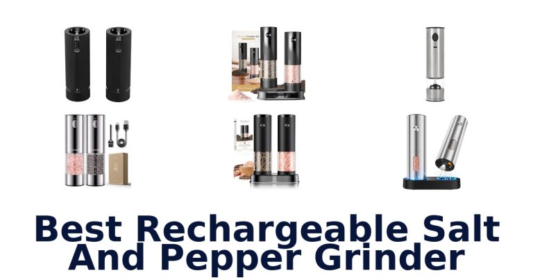 best rechargeable salt and pepper grinder