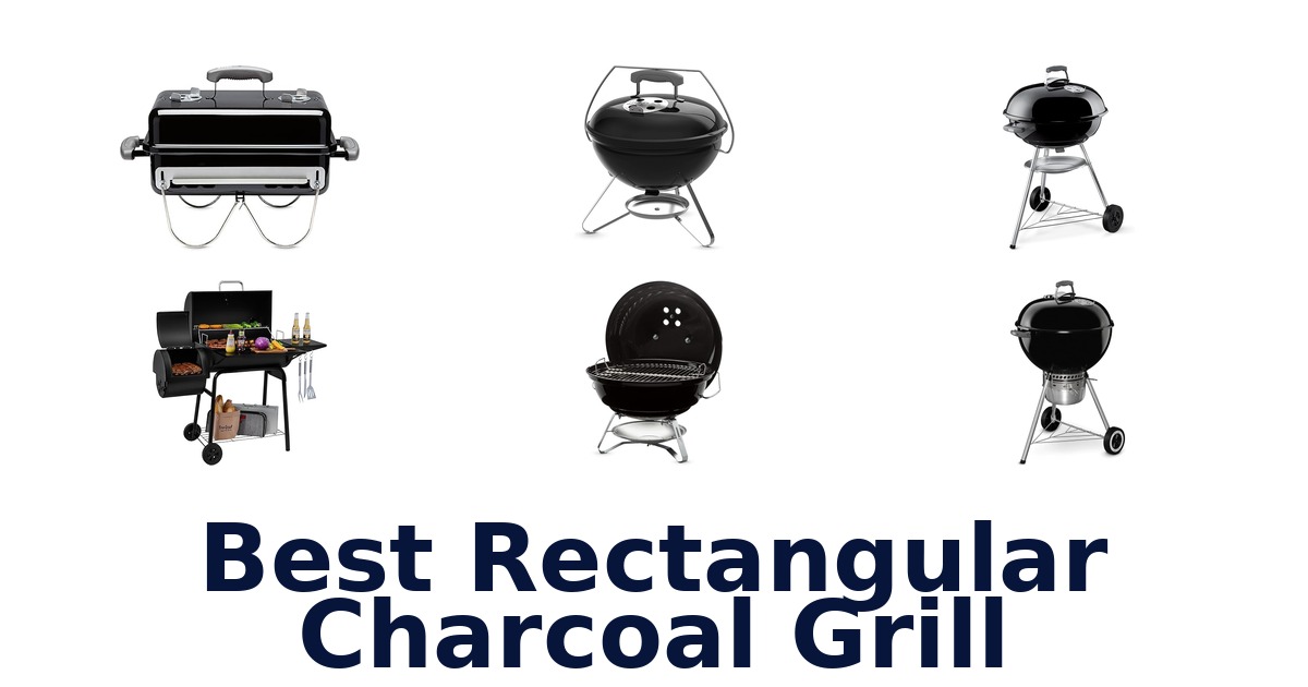best rectangular charcoal grill