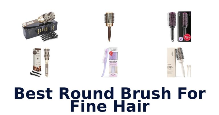best round brush for fine hair