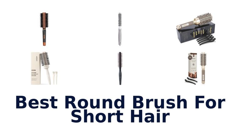 best round brush for short hair
