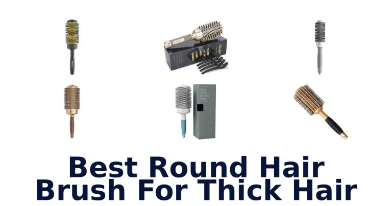 best round hair brush for thick hair