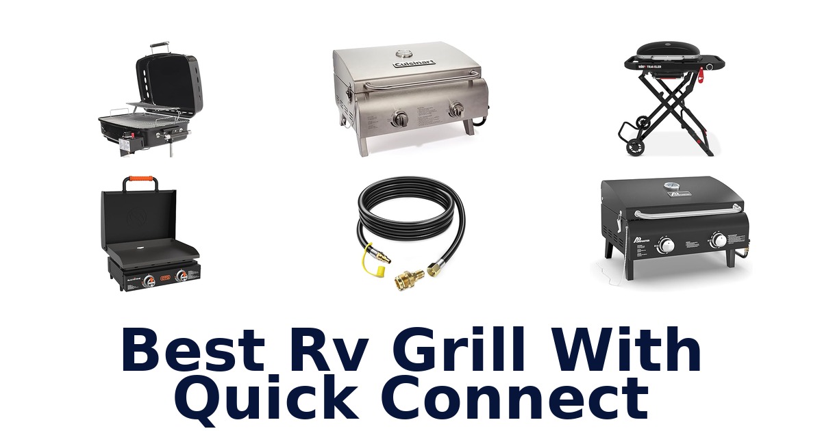 best rv grill with quick connect