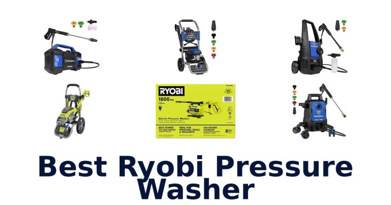 best ryobi pressure washer