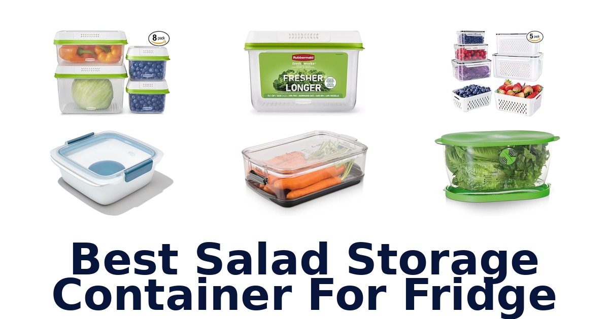 best salad storage container for fridge