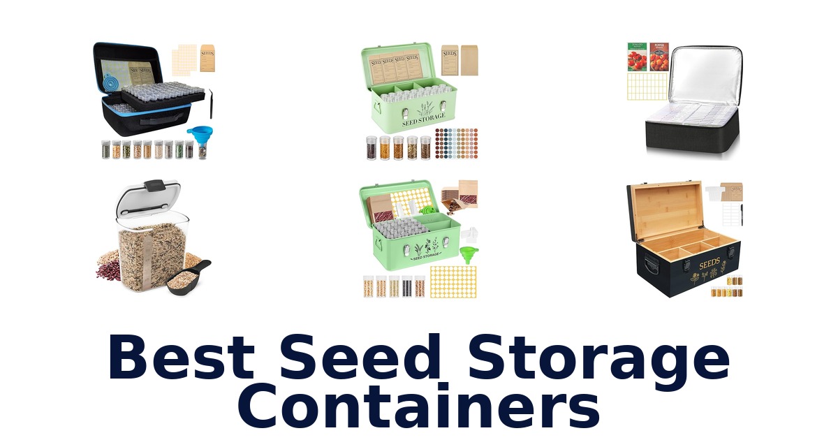best seed storage containers