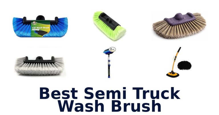 best semi truck wash brush