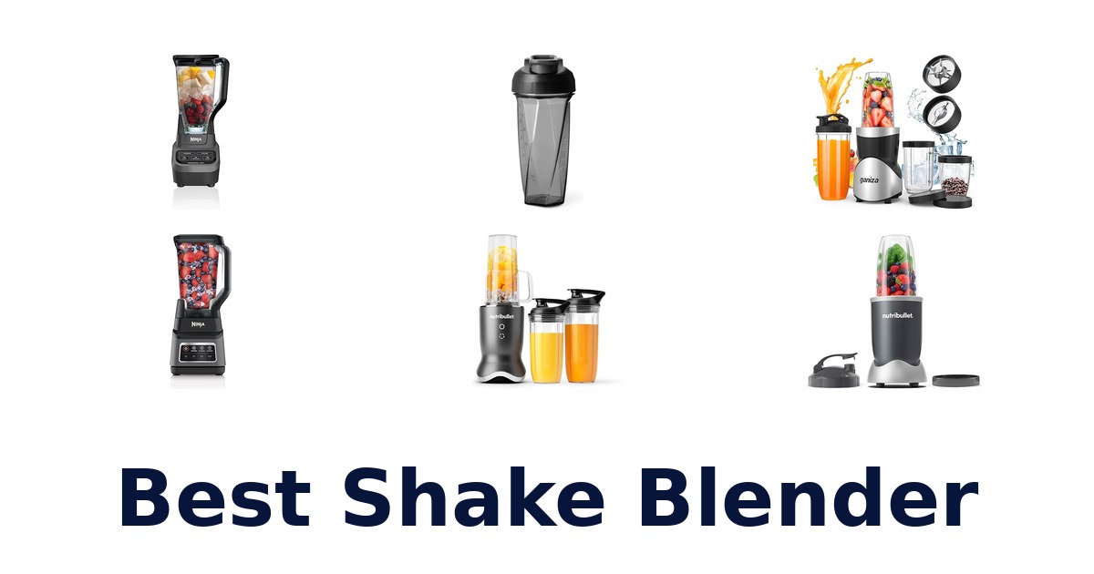 best shake blender