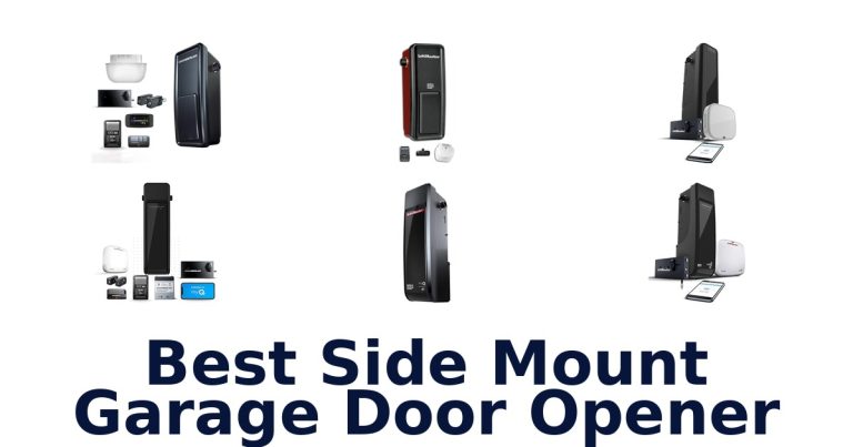 best side mount garage door opener