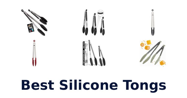 best silicone tongs