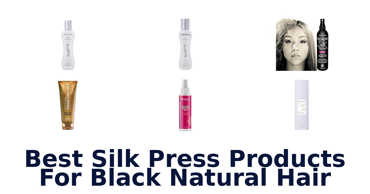 best silk press products for black natural hair
