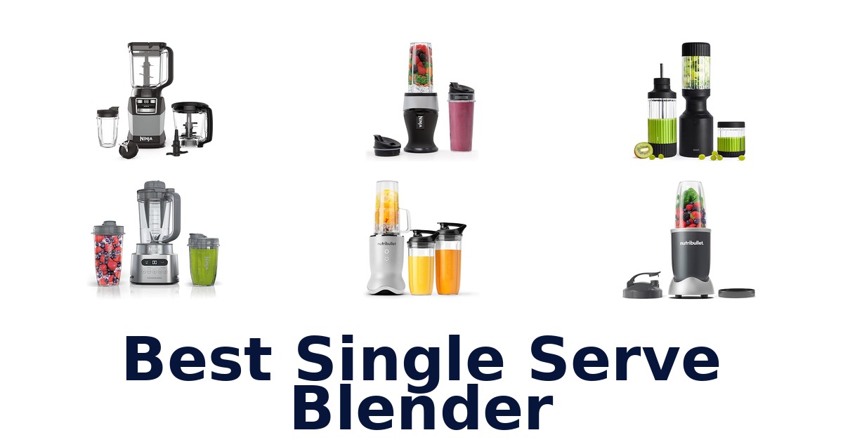 best single serve blender