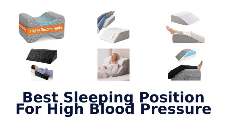 best sleeping position for high blood pressure
