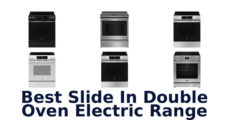 best slide in double oven electric range