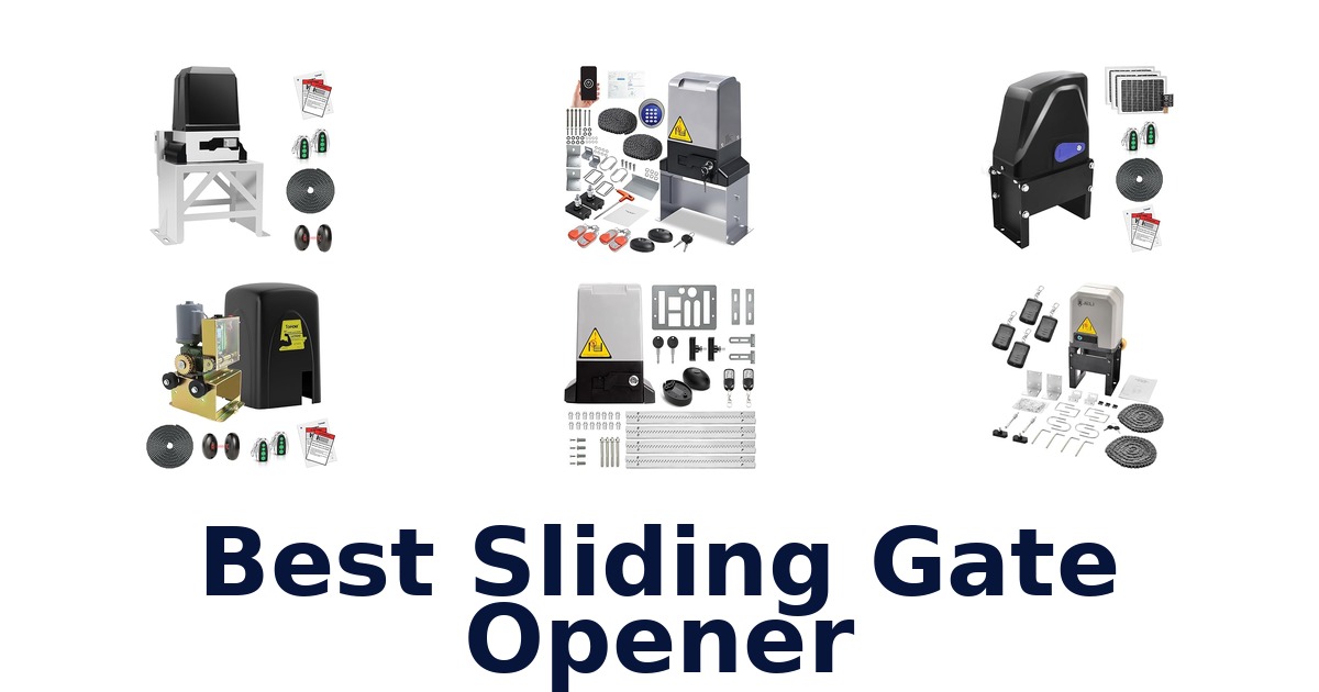 best sliding gate opener