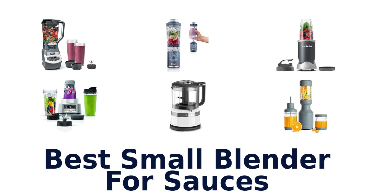 best small blender for sauces