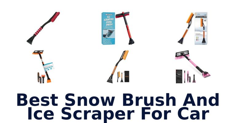 best snow brush and ice scraper for car