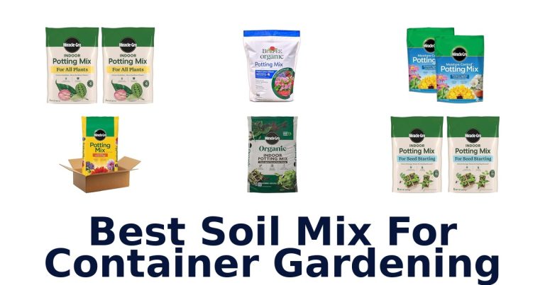 best soil mix for container gardening