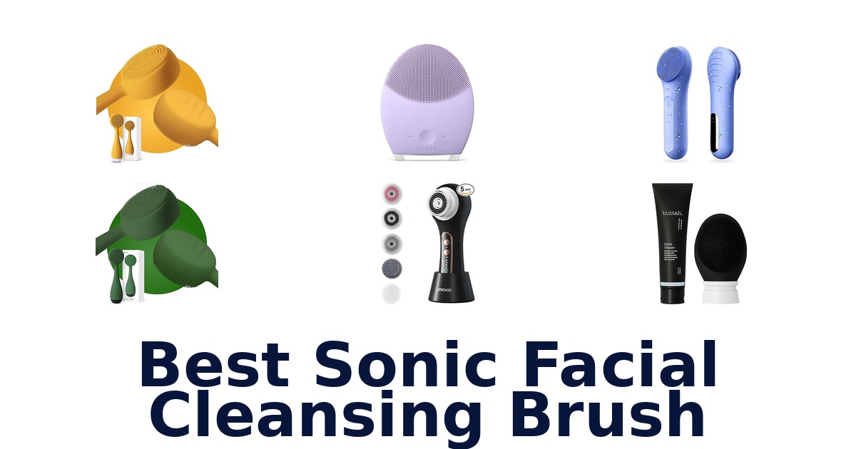 best sonic facial cleansing brush