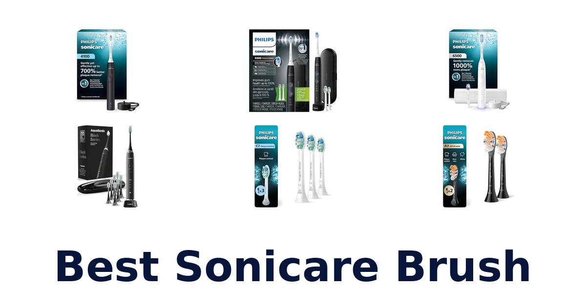 best sonicare brush