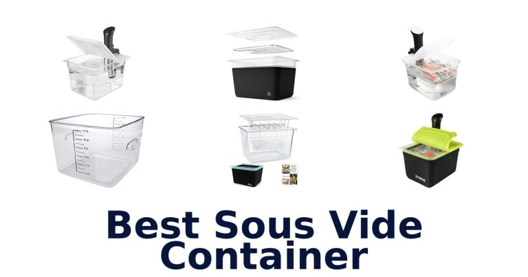 best sous vide container