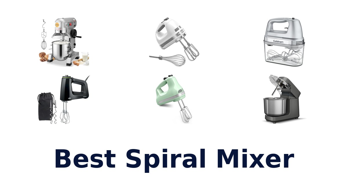 best spiral mixer