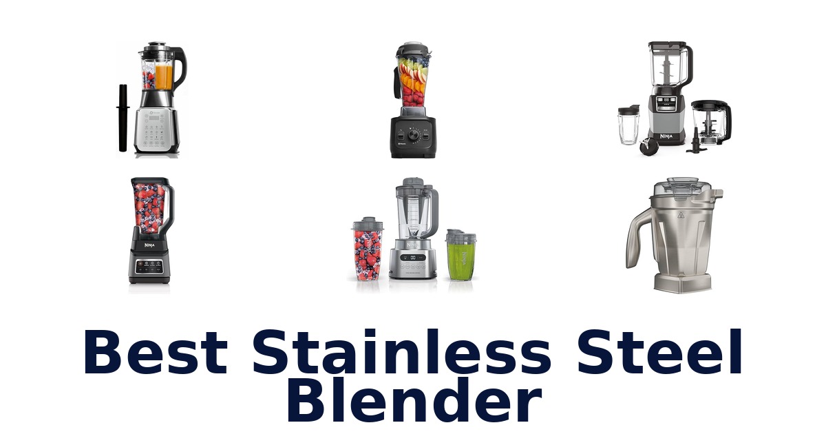 best stainless steel blender