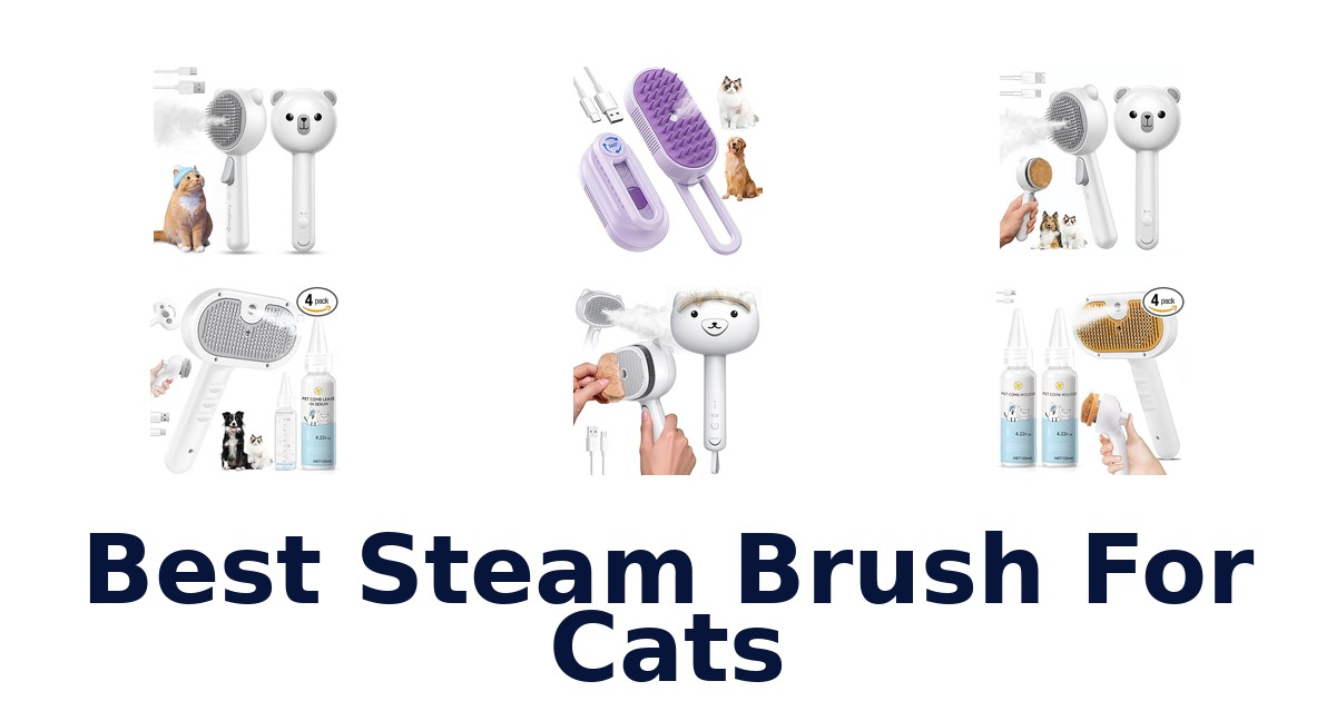 best steam brush for cats