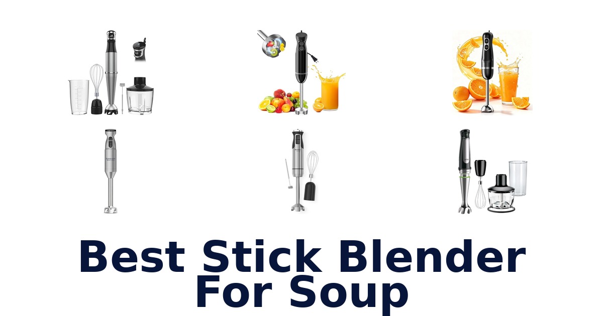 best stick blender for soup