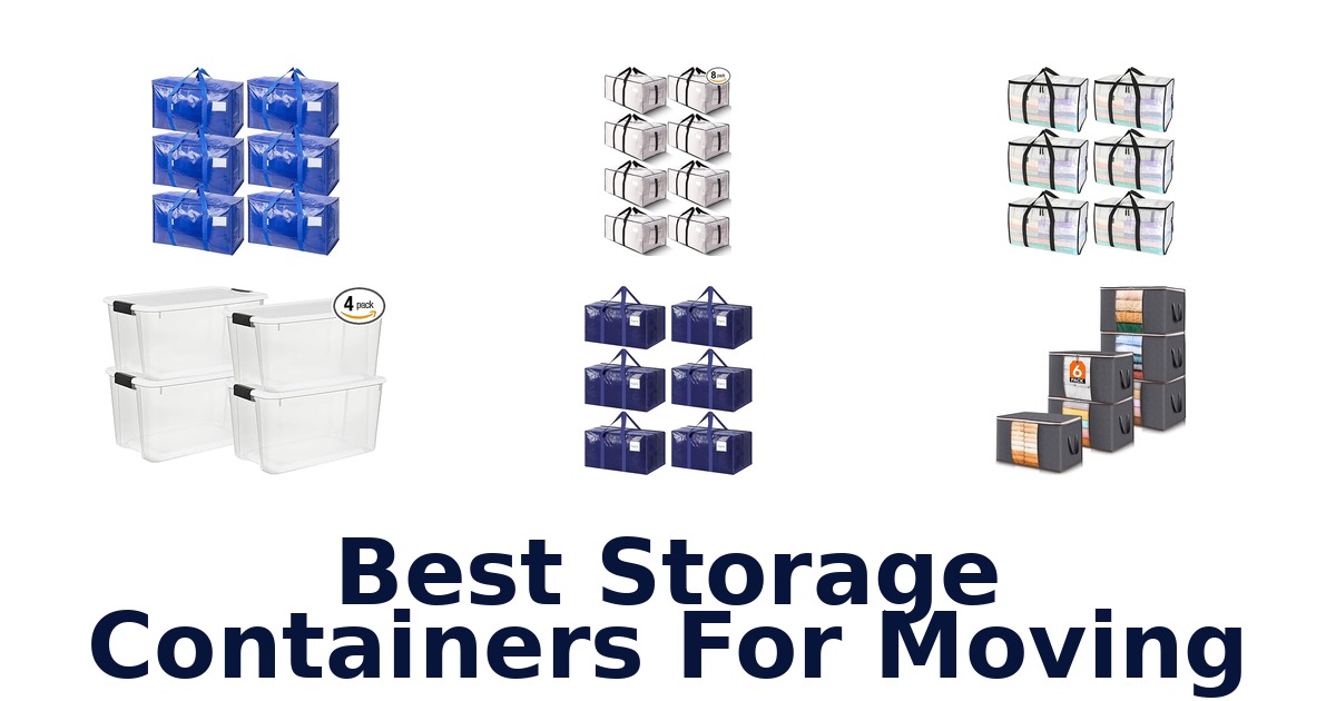 best storage containers for moving