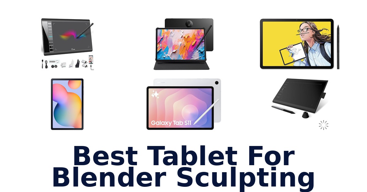 best tablet for blender sculpting