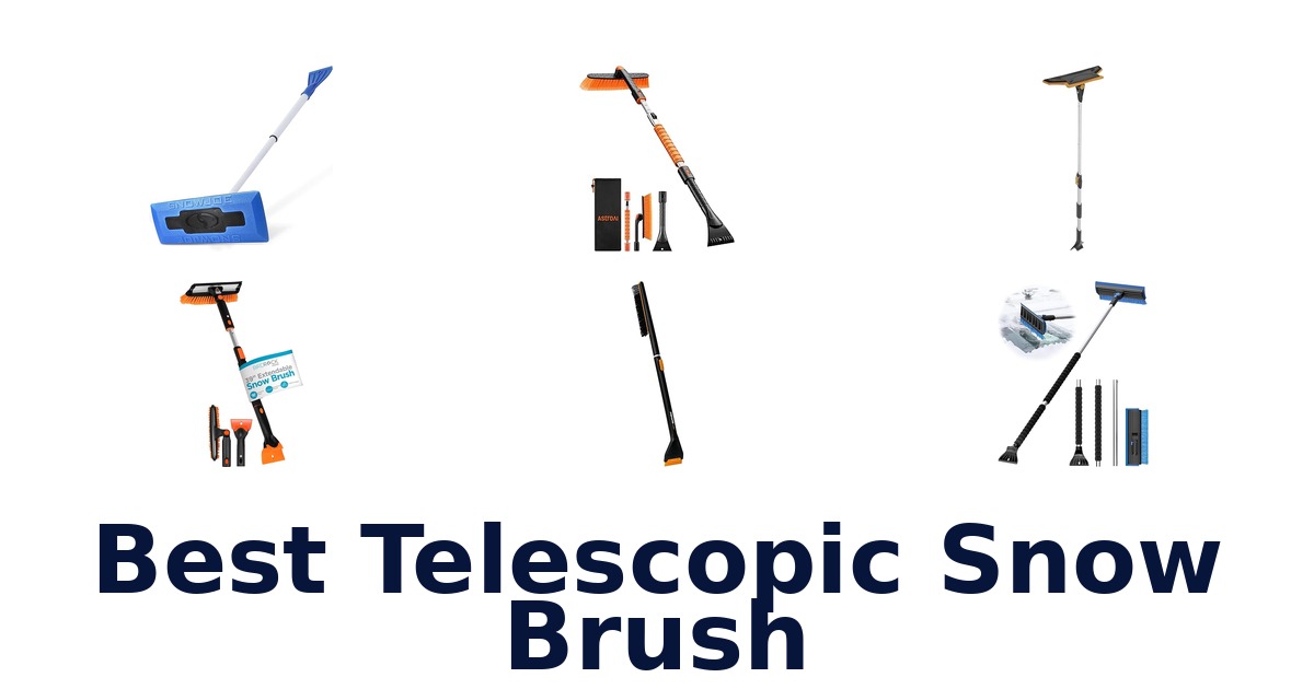 best telescopic snow brush