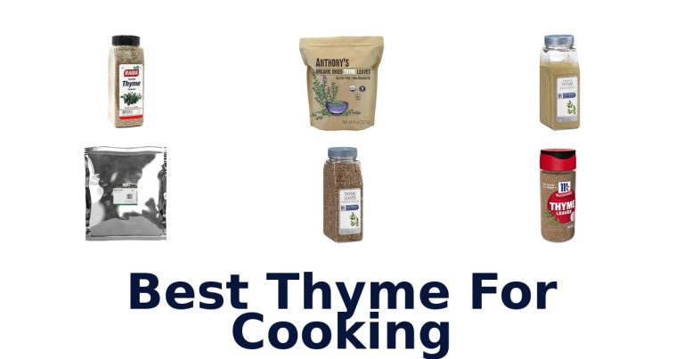 best thyme for cooking