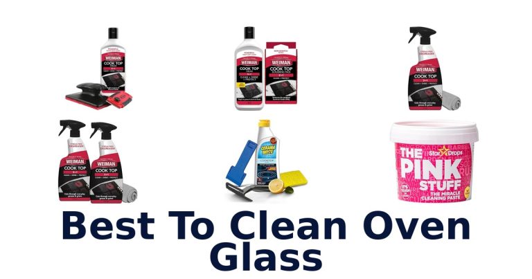 best to clean oven glass