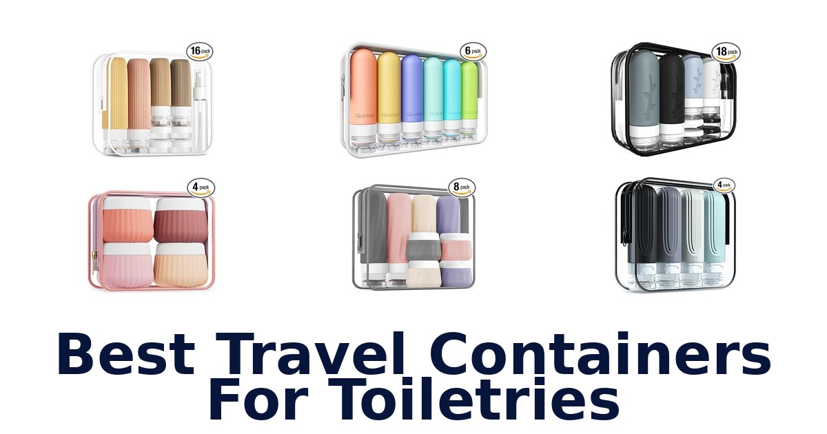 best travel containers for toiletries