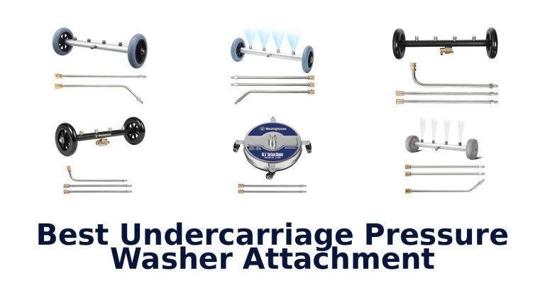 best undercarriage pressure washer attachment
