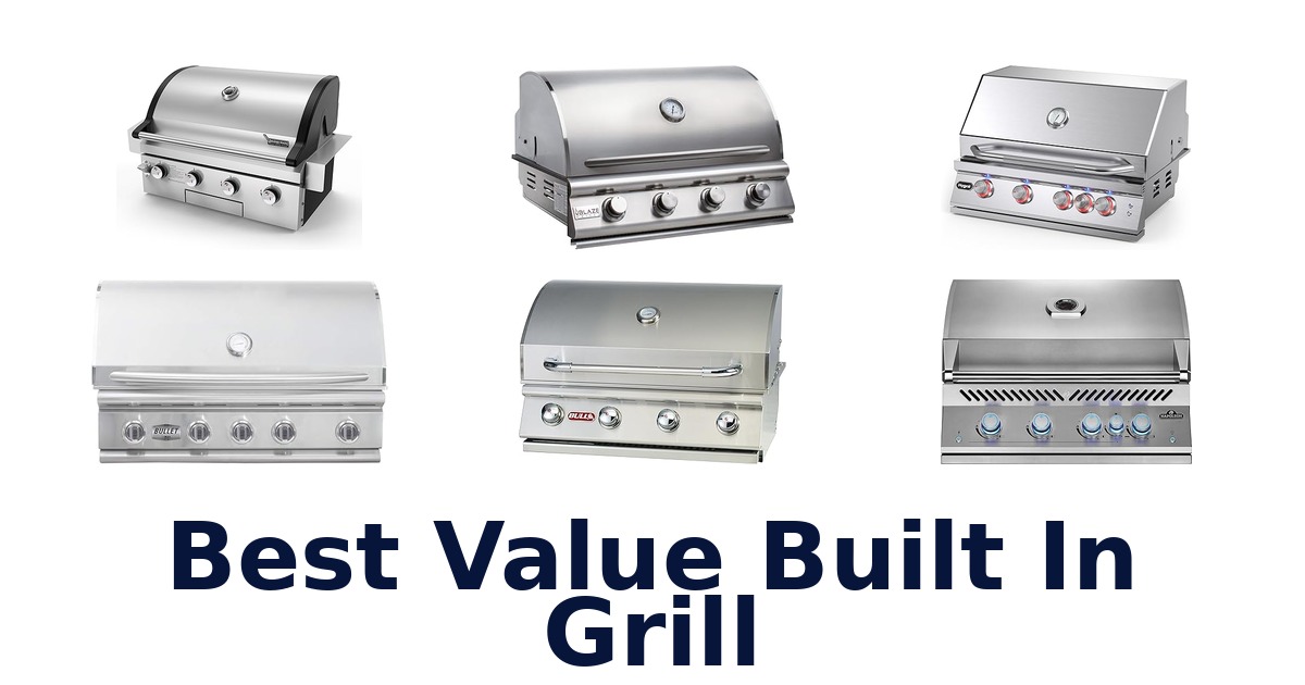 best value built in grill