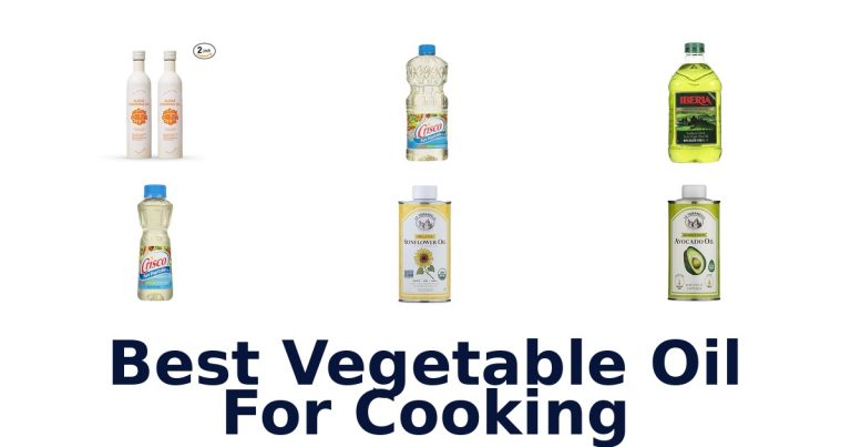 best vegetable oil for cooking