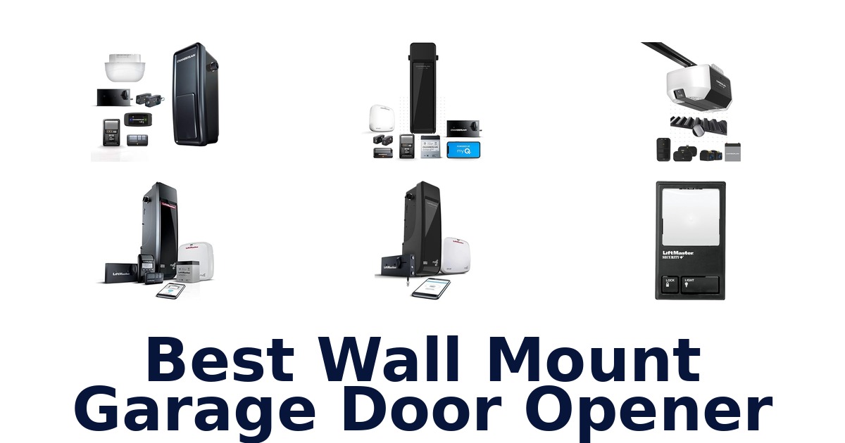 best wall mount garage door opener
