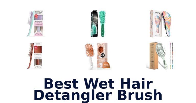 best wet hair detangler brush