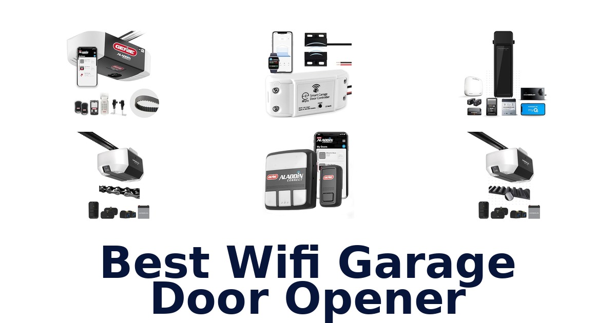 best wifi garage door opener