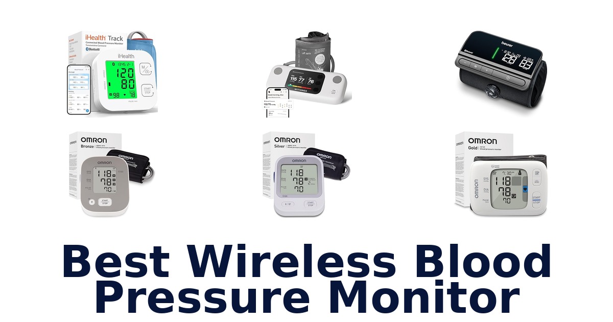best wireless blood pressure monitor