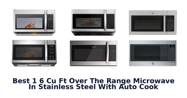 best 1 6 cu ft over the range microwave in stainless steel with auto cook